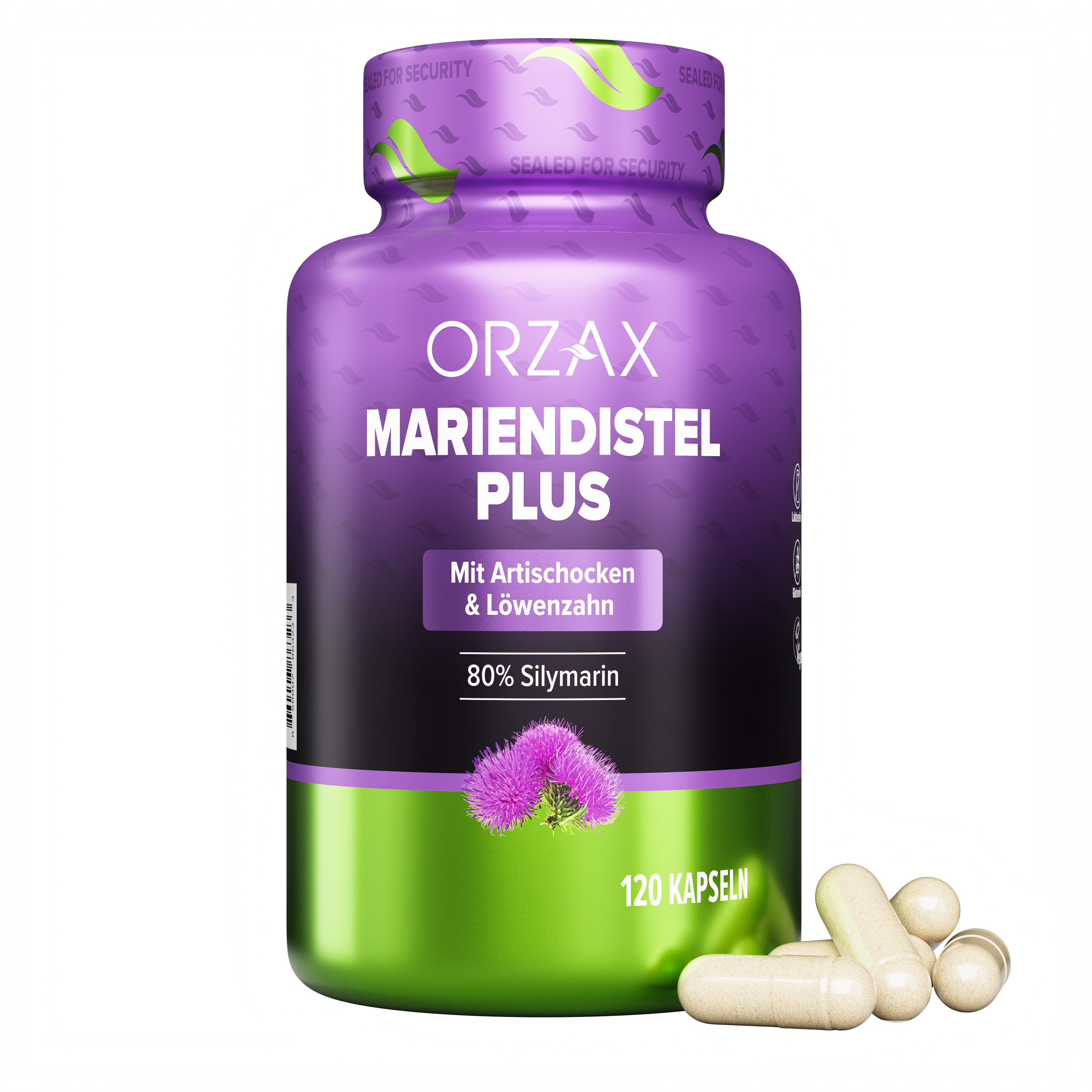 Mariendistel Kapseln