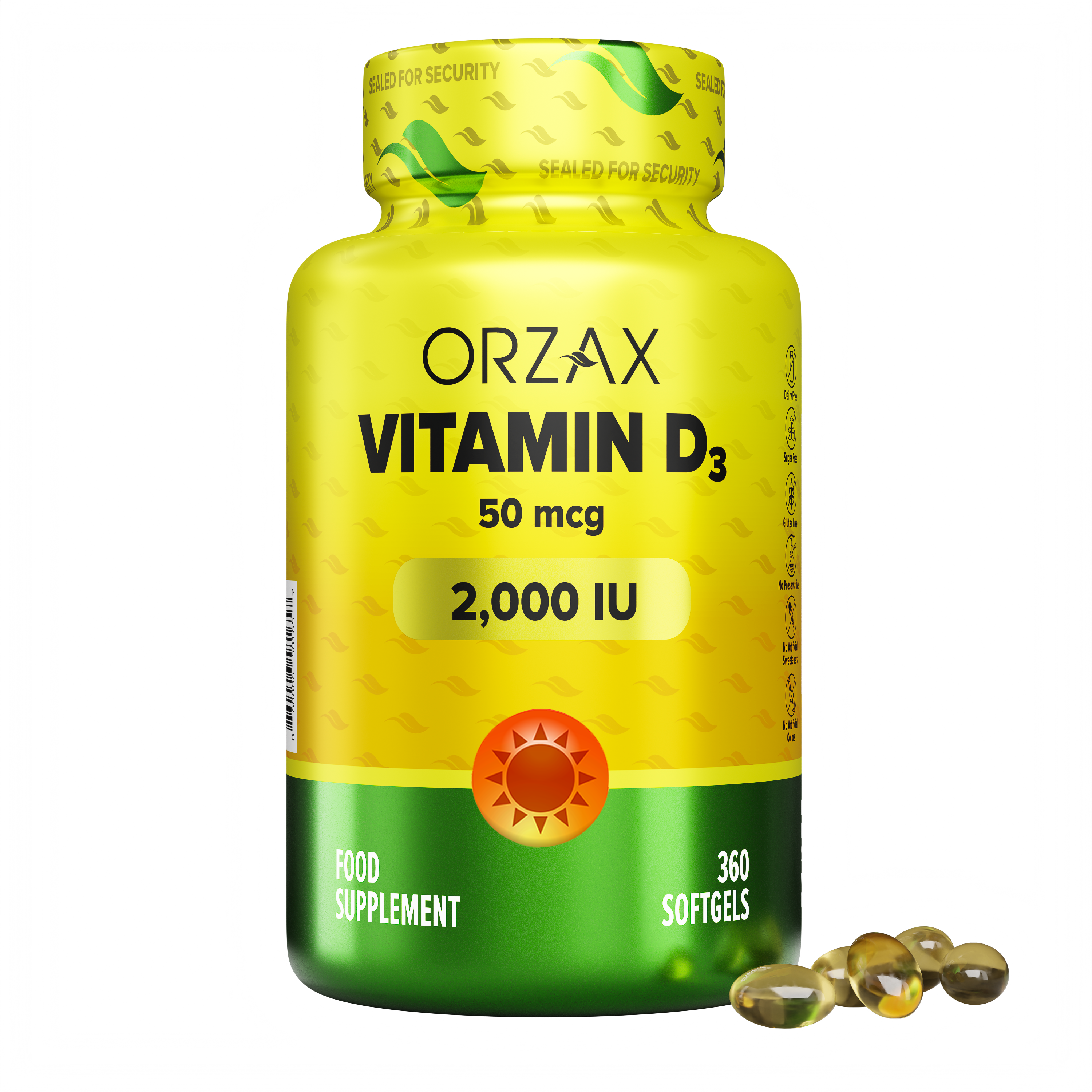 Vitamin D3 2.000 IE Weichkapseln